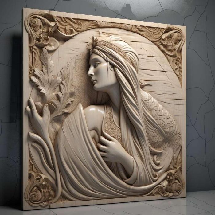 نموذج ثلاثي الأبعاد لآلة CNC 3D Art 